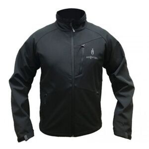Kryptek Theron Jacket Mens Size XXL Black Softshell Full Zip Gorpcore Outdoor